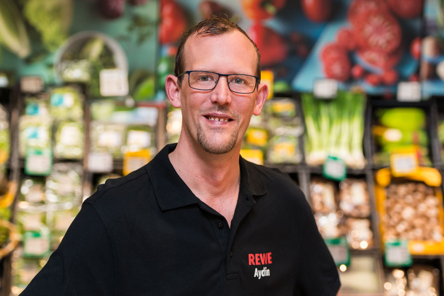 Mitarbeiter Obst und Gemüse